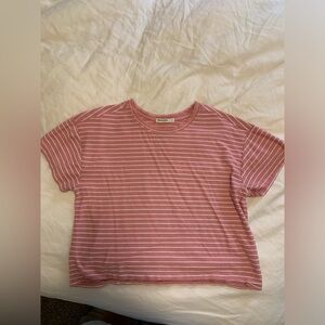 Marine Layer cropped tee shirt size small